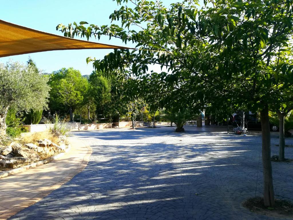 Velas, sombras y arboleda en Casa Rural El Carmen Velas, sombras y arboleda en Casa Rural El Carmen